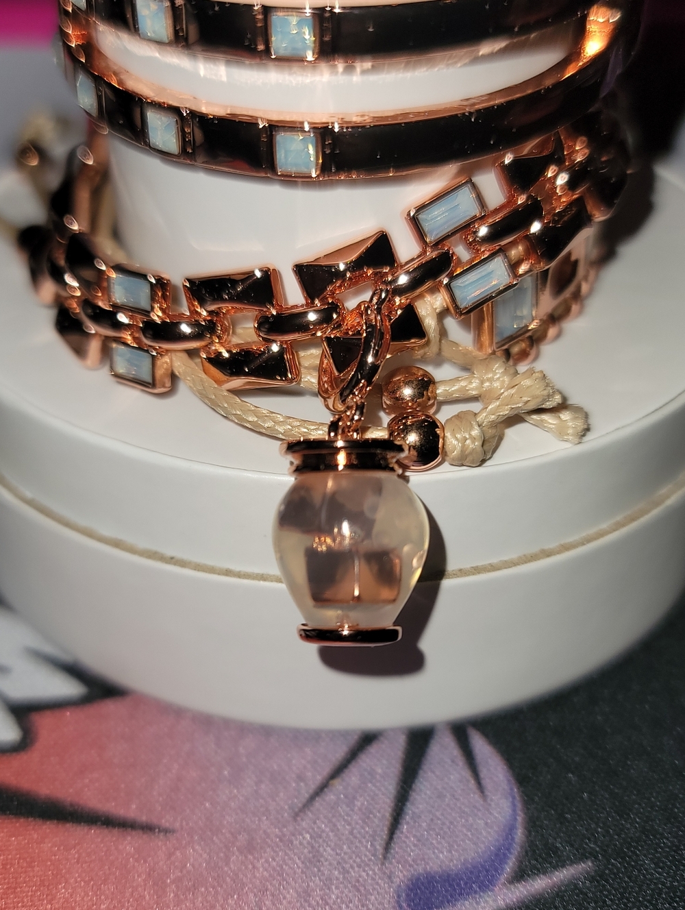 NWT- BP Fizzy And Fabulous Rose Gold Plating Bracelet Stacks- 3 bracelets.